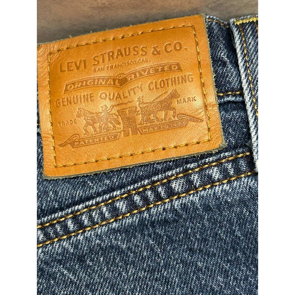 Levi’s Premium High Rise Straight Leg Jeans Size 30 - Picture 5 of 13